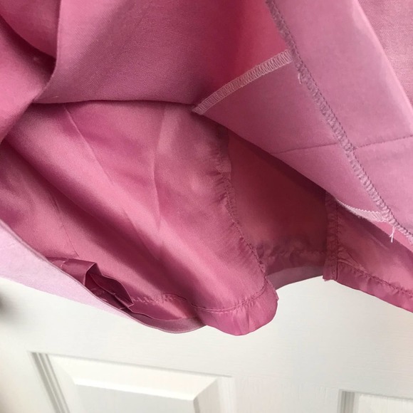 DKNY Wool Silk Blend Rose Pink Pencil Skirt SZ 2 - Picture 5 of 5